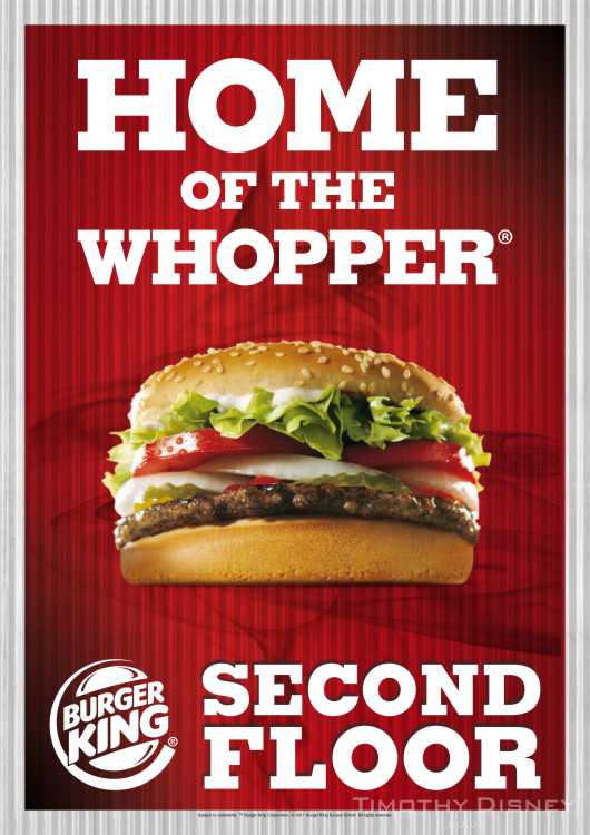 Home of the Whopper Poster