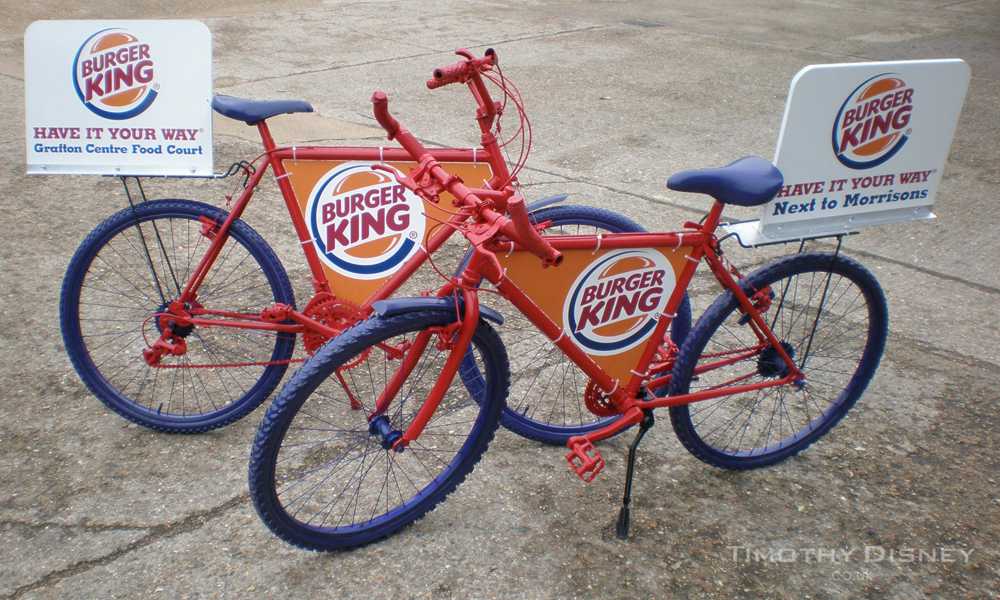 BK Promotional Bike Photo