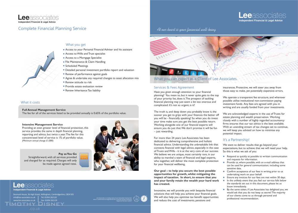 New Client Welcome Brochure (Outer)