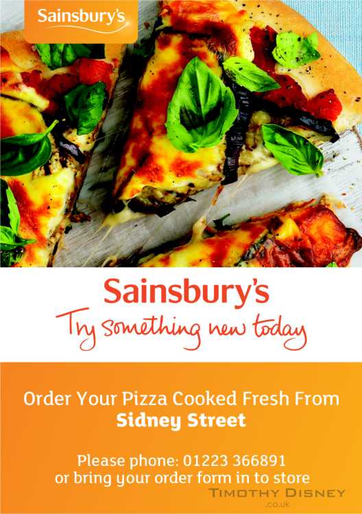 Sainsbury's Leaflet Front