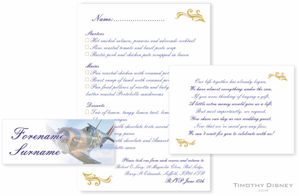 Spitfire Classic Stationery