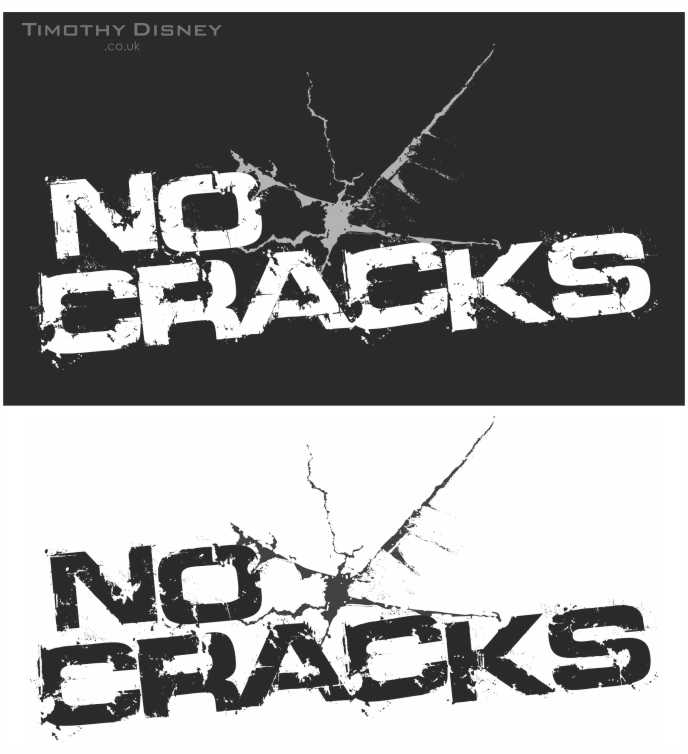 No Cracks Logo Design